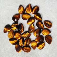 07X10MM PEAR CABOCHON TIGER EYE (10PCS/BAG)